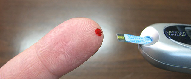 Blodprov finger